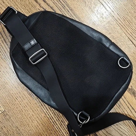 Coach Men's Charles Black and Green Camouflage Backpack - Picture 4 of 8